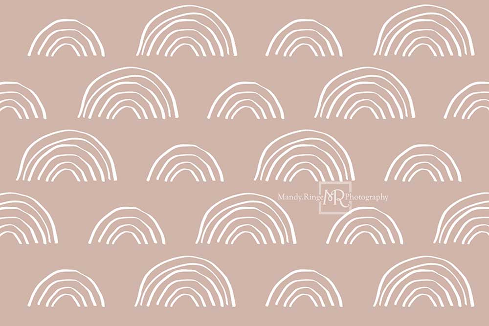 Kate Neutral Boho Regenbogen Hintergrund von Mandy Ringe Fotograf - Kate Backdrop.de