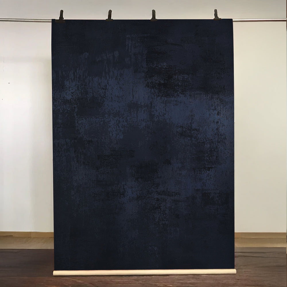 Kate 5x7ft Abstrakte Textur Atlantic Blue Hand gemalt Hintergrund