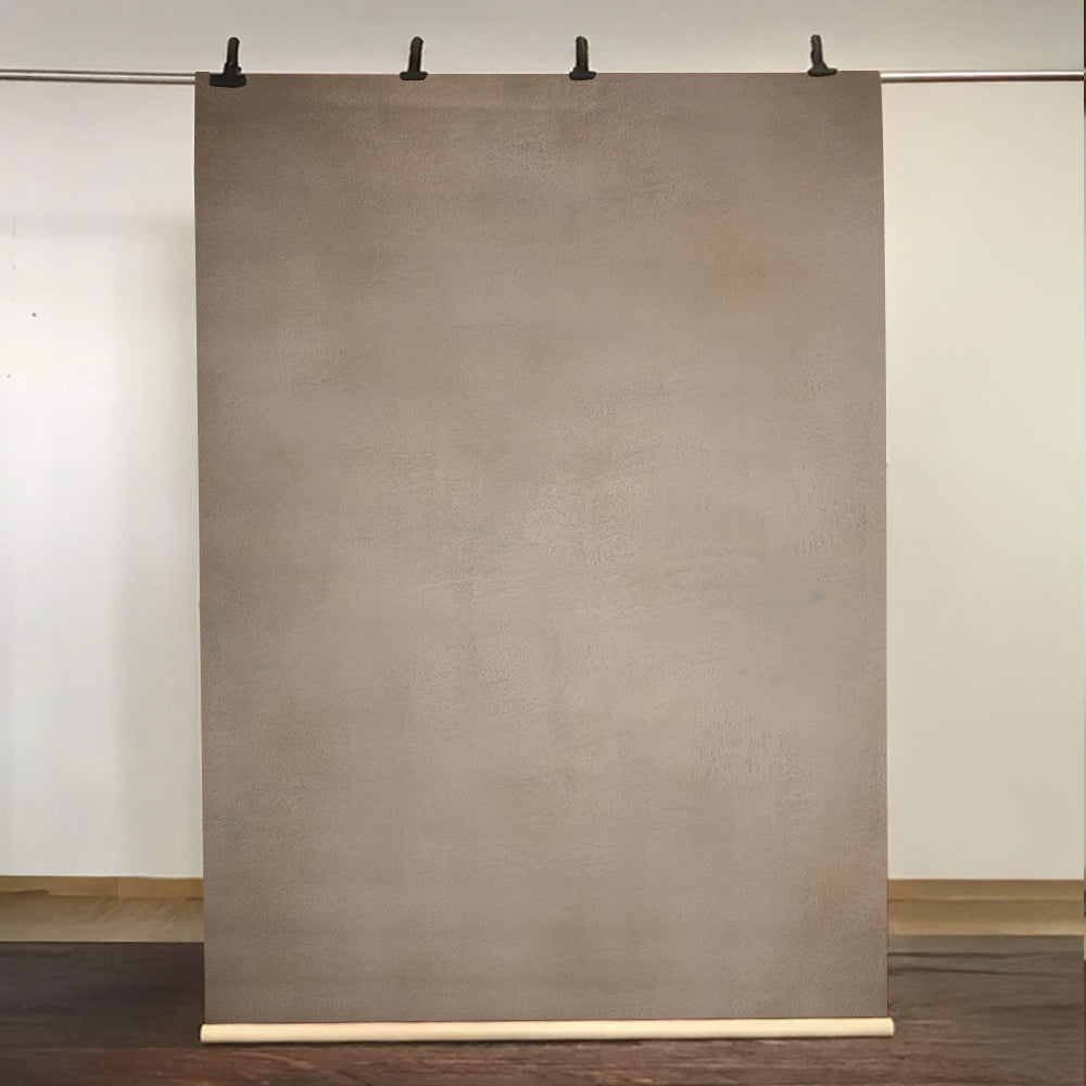 Kate Handgemalte warm beige tan texture Painted Hintergrund Leinwand