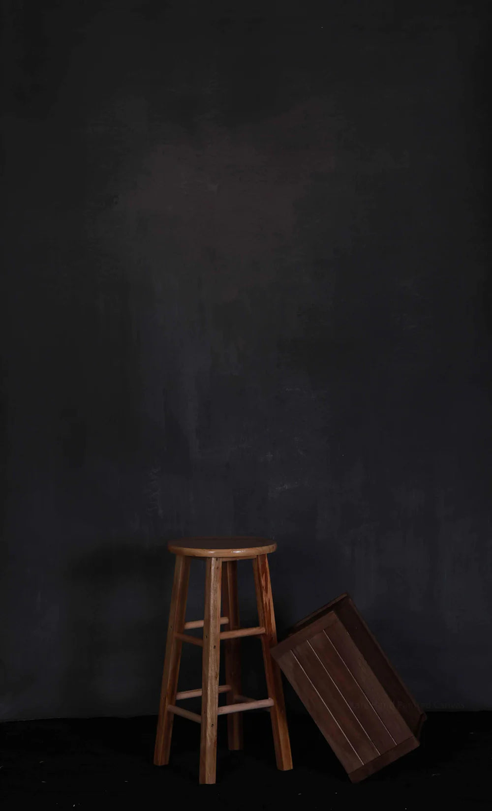 Kate 5x7ft Abstrakte Textur Schwarz Hand gemalt Hintergrund - Kate Backdrop.de