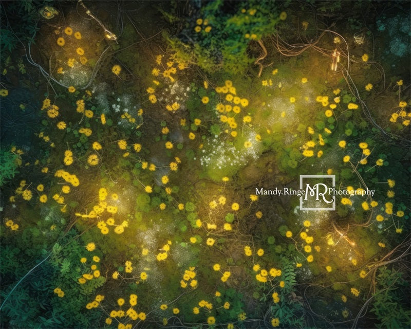 Kate Verzauberte Sommer Fee Wald Gummi Bodenmatte von Mandy Ringe Fotograf - Kate Backdrop.de