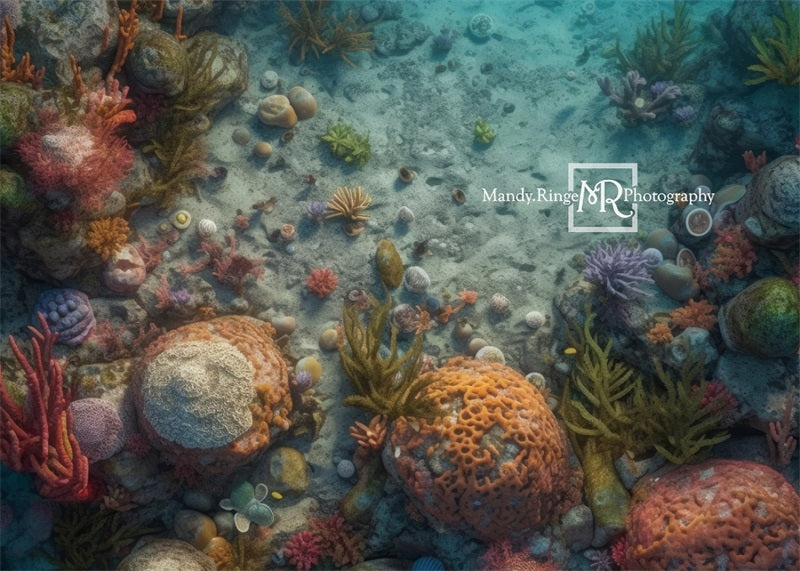 Kate Sommer-Unterwasser-Ozean-Szene Gummibodenmatte von Mandy Ringe Fotograf