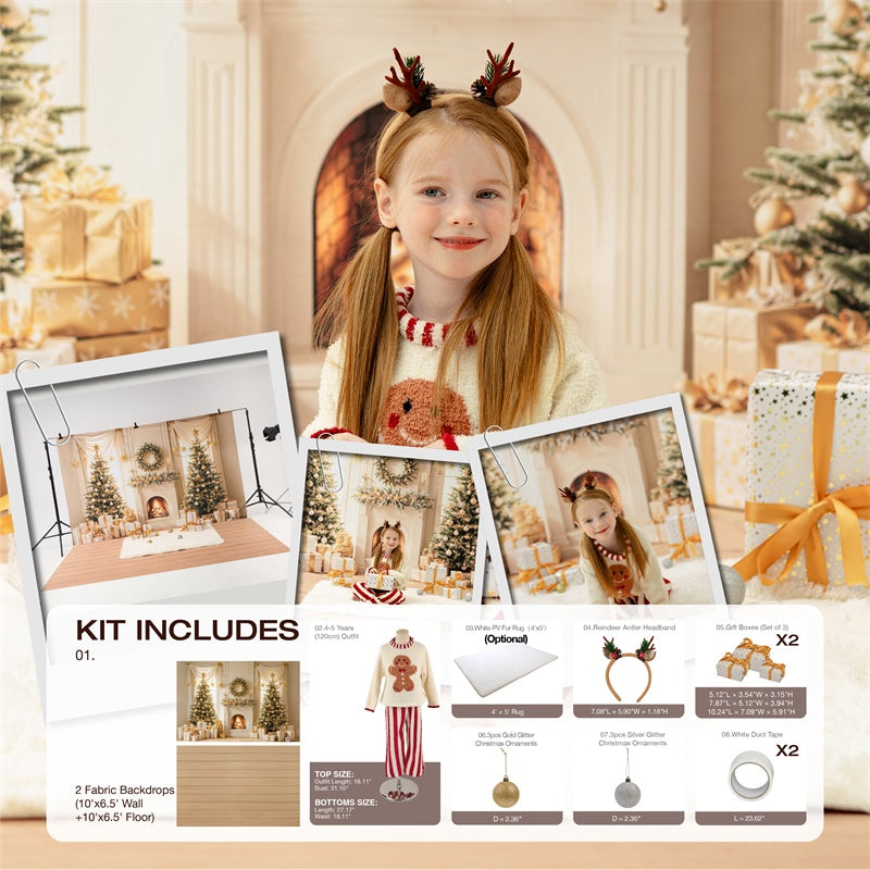 Kate Winter Weihnachten Kamin Geschenke Kamin Foto Kit