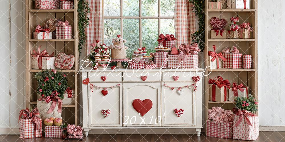 Kate Valentinstag Geschenke Rosen Vintage Hintergrund Entworfen von Emetselch - Kate Backdrop.de