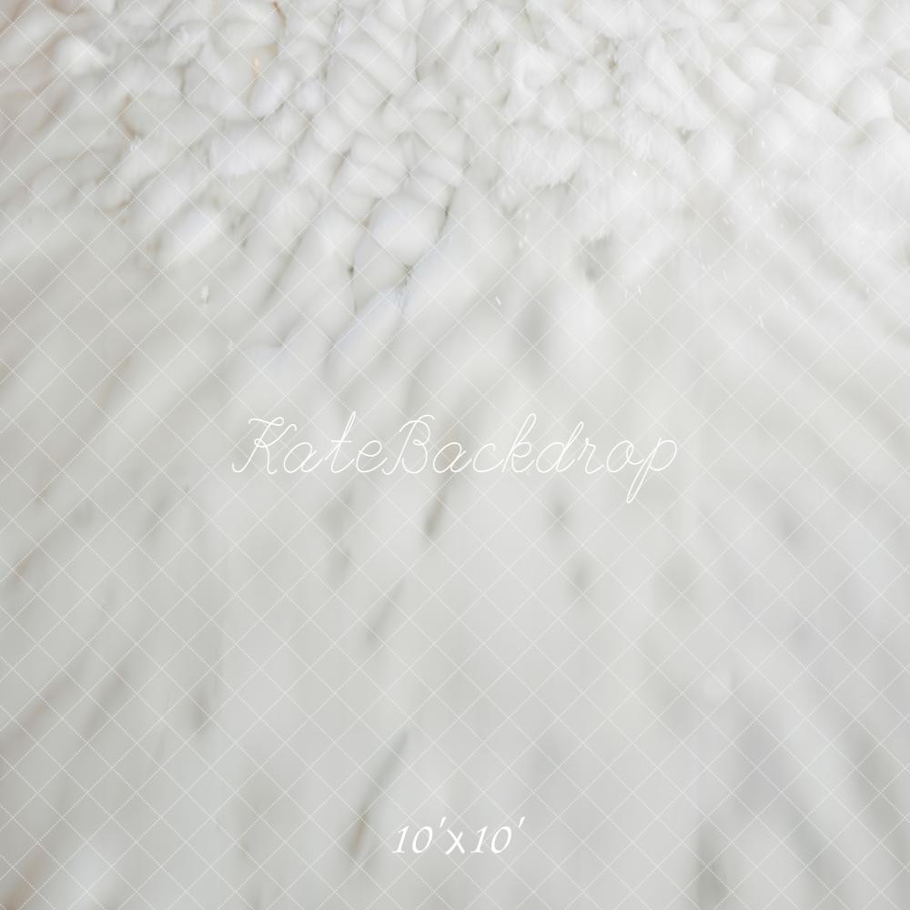 Kate Winter Schnee Textur Weiß Hintergrund Entworfen von Kate Image - Kate Backdrop.de