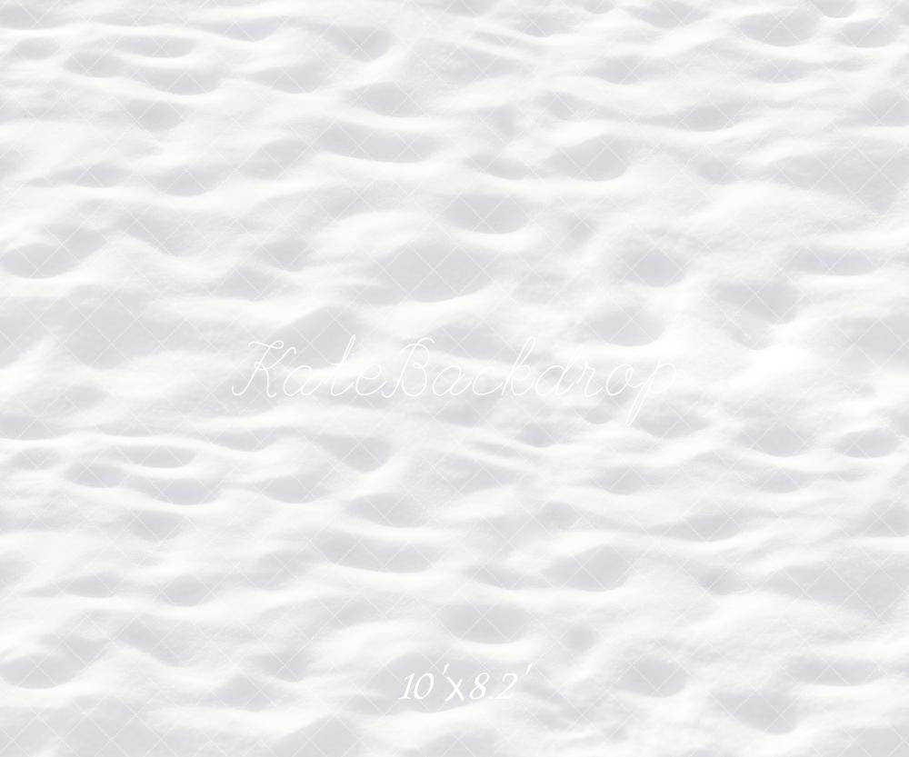 Kate Winter Schnee Textur Weiß Hintergrund Entworfen von Kate Image