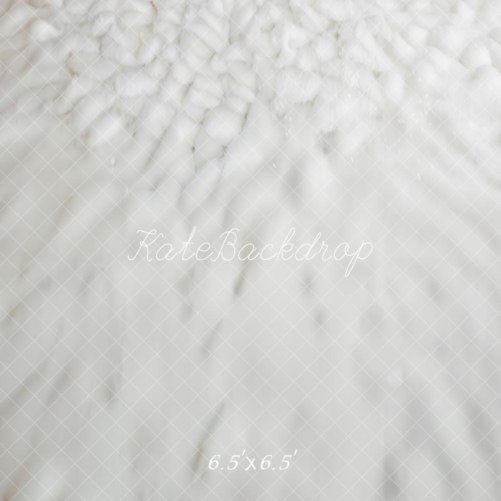 Kate Winter Schnee Textur Weiß Hintergrund Entworfen von Kate Image - Kate Backdrop.de