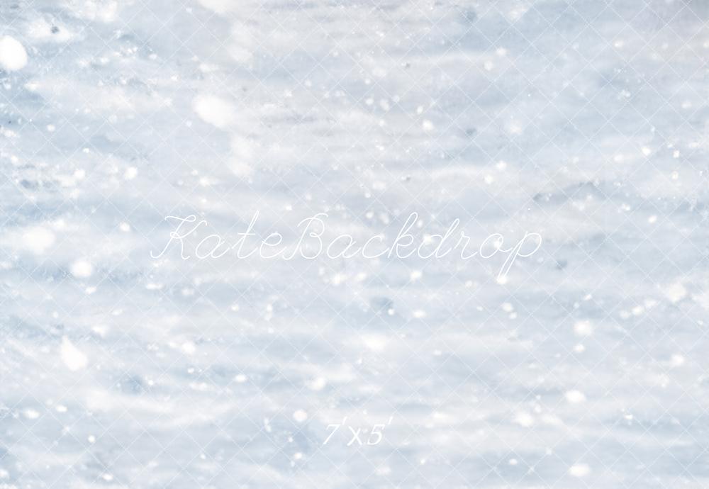 Kate Winter Schnee Abstrakt Weiß Hintergrund Entworfen von Kate Image - Kate Backdrop.de