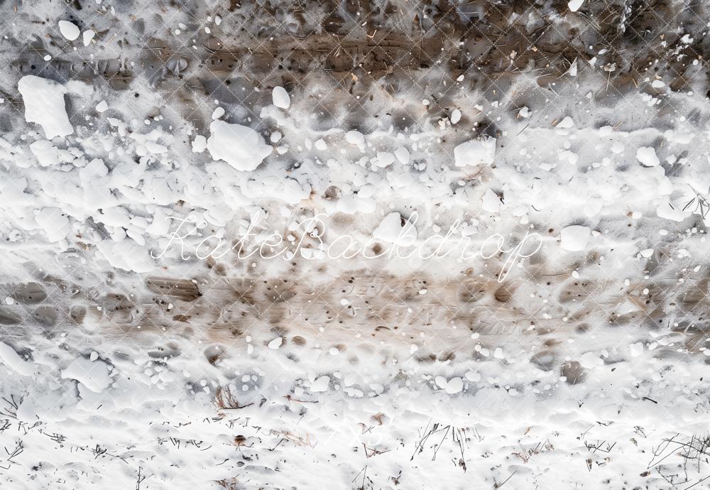 Kate Winter Schnee Boden Natur Hintergrund Entworfen von Kate Image - Kate Backdrop.de