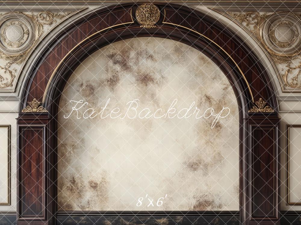 Kate Vintage Barock Bogen Verziert Hintergrund Entworfen von Mini MakeBelieve