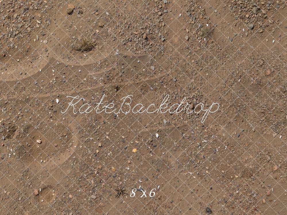 Kate Sand Kies Textur Braun Fleece Hintergrund Entworfen von Kate Image - Kate Backdrop.de