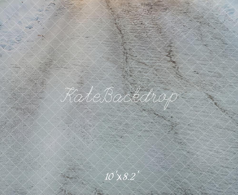 Kate Winter Schnee Boden Textur Hintergrund Entworfen von Kate Image - Kate Backdrop.de