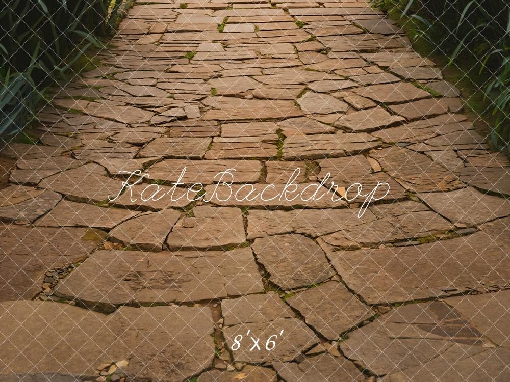 Kate Steinweg Kopfsteinpflaster Braun Hintergrund Entworfen von Kate Image - Kate Backdrop.de