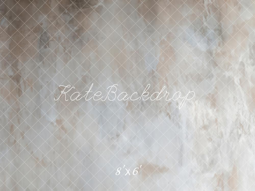 Kate Abstrakte Wand Beige Fleece Hintergrund Entworfen von Kate Image
