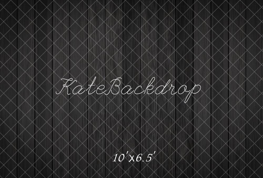 Kate Schwarz Holz Bretter Geometrisch Fleece Hintergrund Entworfen von Kate Image - Kate Backdrop.de