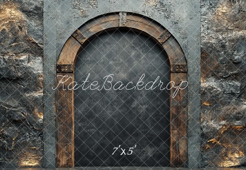 Kate Stein Textur Bogen Rustikal Hintergrund Entworfen von Mini MakeBelieve - Kate Backdrop.de