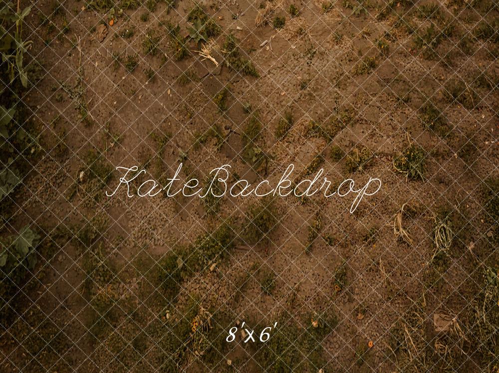 Kate Boden Erde Gras Braun Fleece Hintergrund Entworfen von Kate Image - Kate Backdrop.de