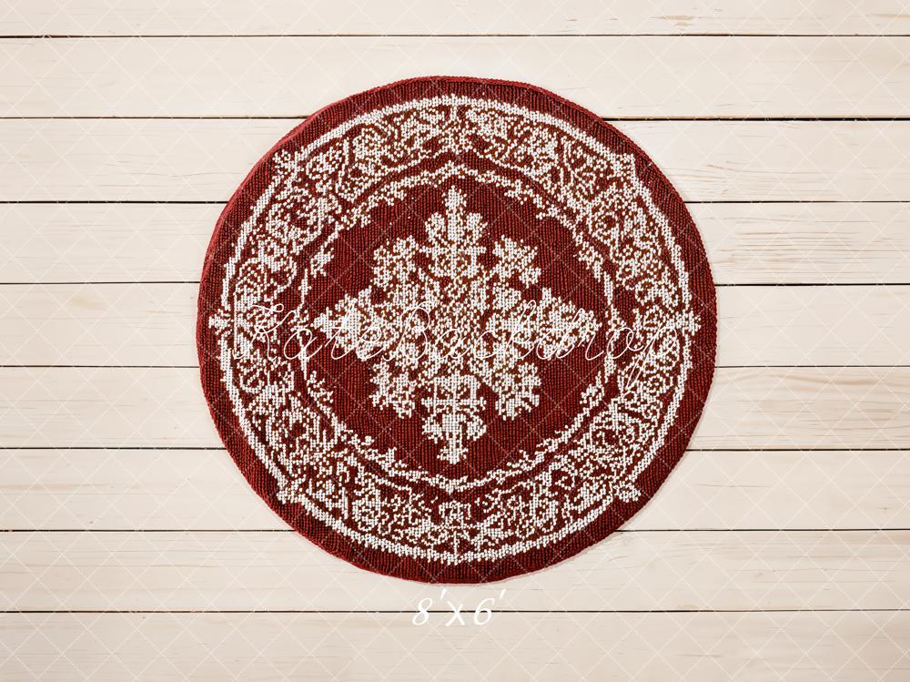 Kate Teppich Rund Persisch Holz Fleece Hintergrund Entworfen von Kate Image - Kate Backdrop.de