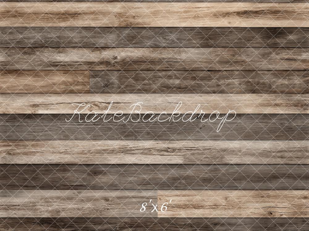 Kate Holz Bretter Braun Vintage Hintergrund Entworfen von Kate Image