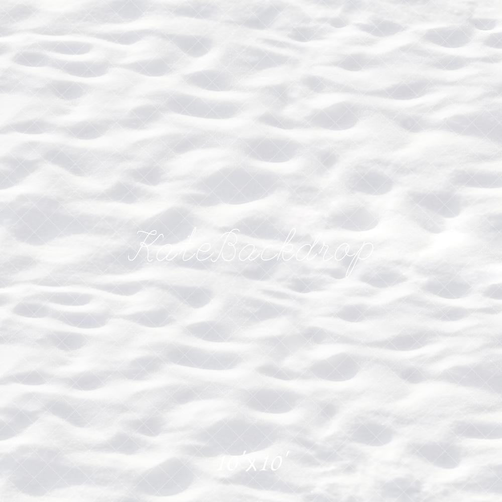 Kate Winter Schnee Textur Weiß Hintergrund Entworfen von Kate Image