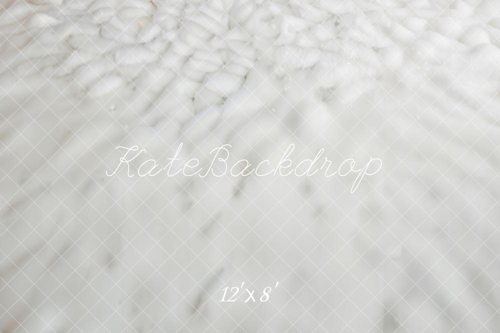 Kate Schnee Oberfläche Weiß Fleece Hintergrund Entworfen von Kate Image - Kate Backdrop.de