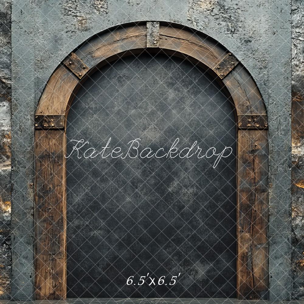 Kate Stein Textur Bogen Rustikal Hintergrund Entworfen von Mini MakeBelieve - Kate Backdrop.de