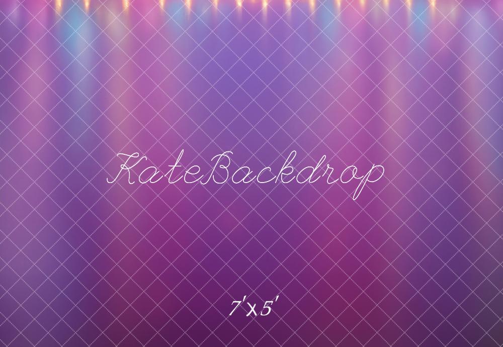Kate Abstrakt Lichter Vorhang Lila Hintergrund Entworfen von Ashley Paul - Kate Backdrop.de