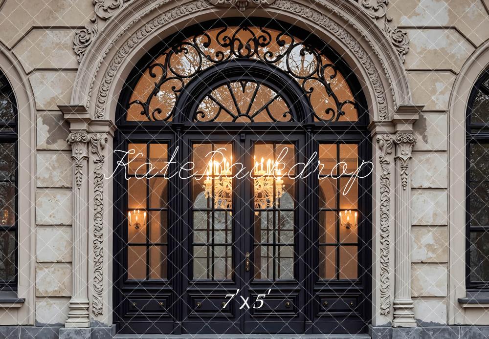 Kate Barock Tür Fenster Ornament Hintergrund Entworfen von Mini MakeBelieve - Kate Backdrop.de