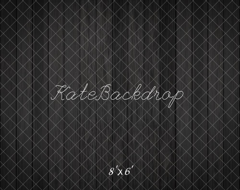 Kate Schwarz Holz Bretter Geometrisch Fleece Hintergrund Entworfen von Kate Image - Kate Backdrop.de
