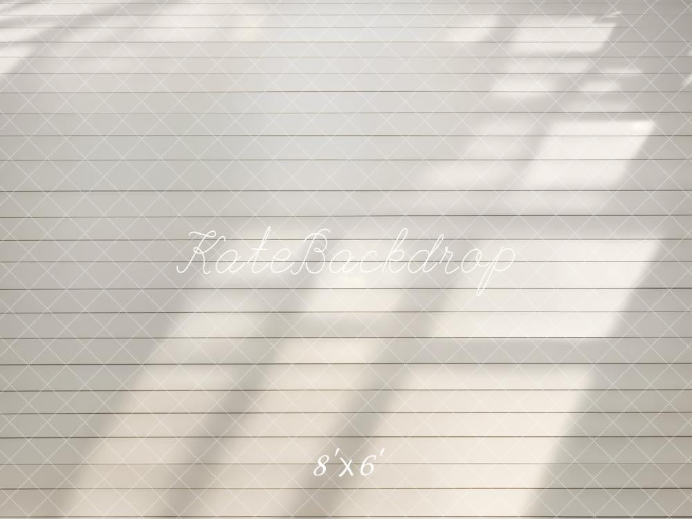 Kate Weiß Holzlatten Lichtreflexion Hintergrund Entworfen von Kate Image - Kate Backdrop.de