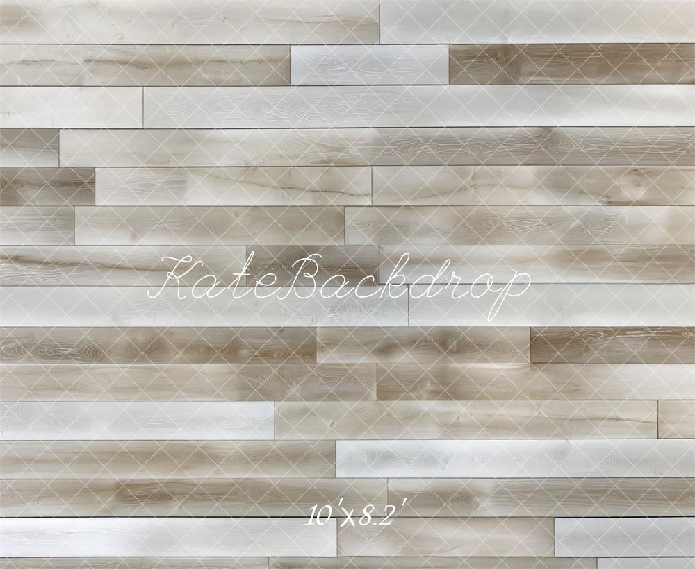 Kate Holz Planken Neutral Modern Hintergrund Entworfen von Mini MakeBelieve
