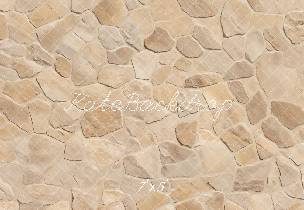 Kate Stein Wand Beige Hintergrund Entworfen von Kate Image