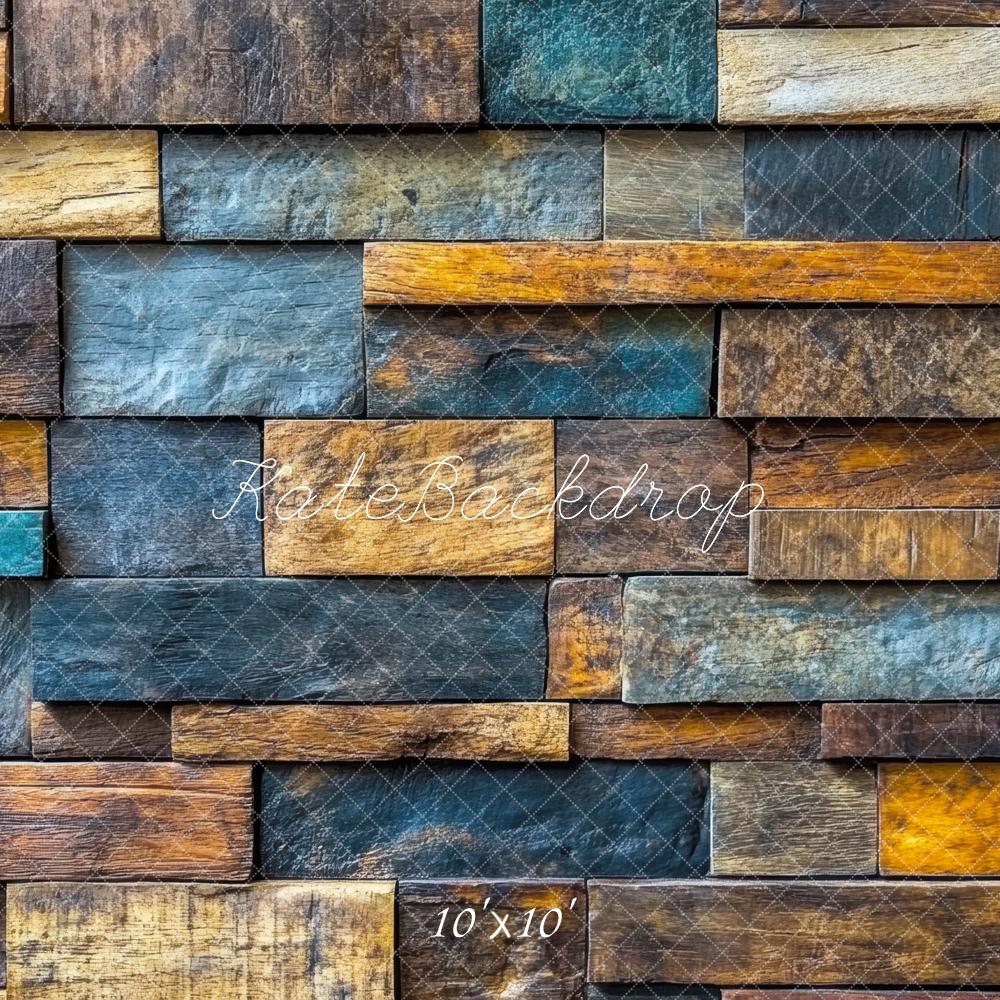 Kate Stein Textur Bunt Hintergrund Entworfen von Mini MakeBelieve - Kate Backdrop.de