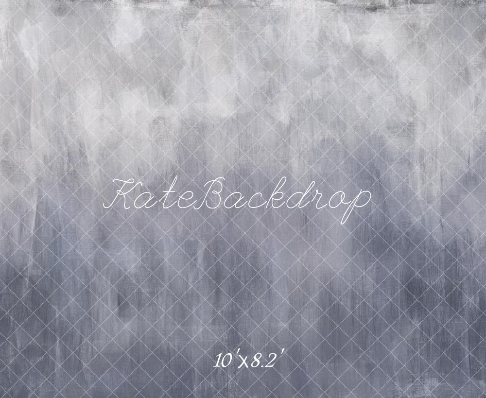 Kate Abstrakte Gitterstruktur Grau Hintergrund Entworfen von Mini MakeBelieve - Kate Backdrop.de