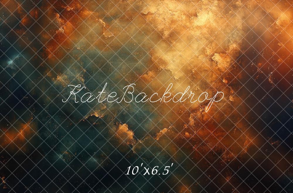 ⚡Blitzangebote-Kate Abstrakte Wolken Rauch Orange Hintergrund Entworfen von Mini MakeBelieve
