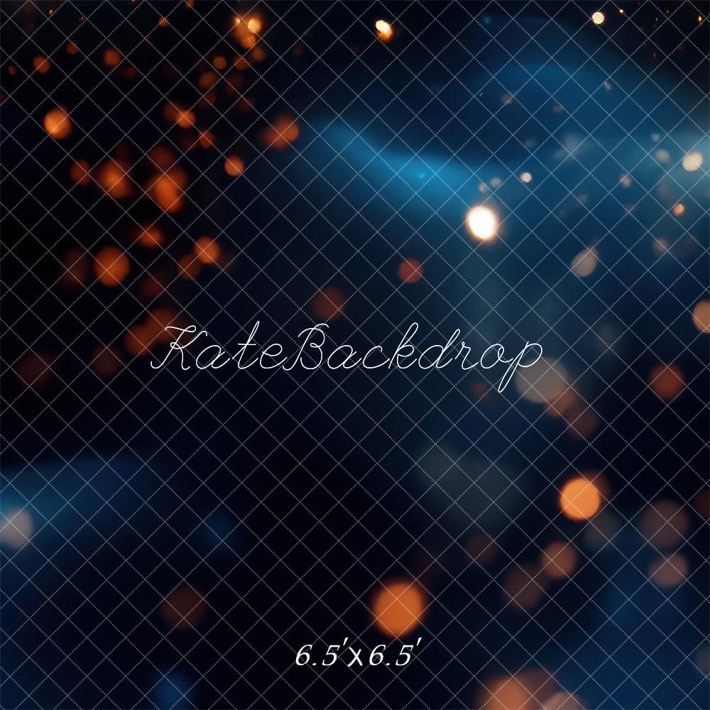 Kate Abstrakte Lichter Bokeh Blau Hintergrund Entworfen von Mini MakeBelieve