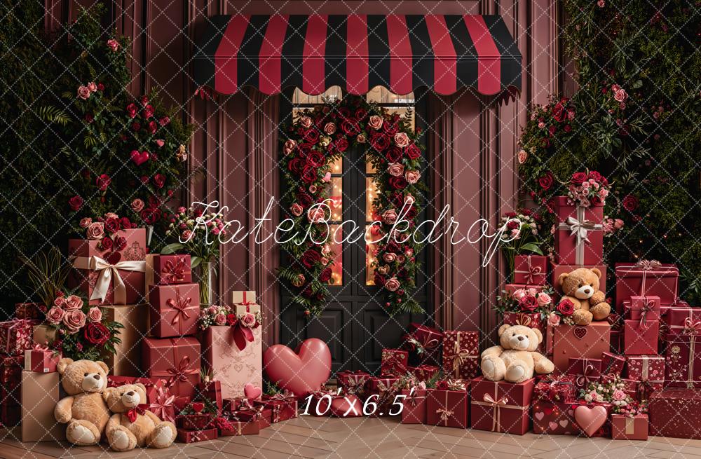 Kate Valentinstag Geschenke Rosen Romantisch Fleece Hintergrund Entworfen von Emetselch