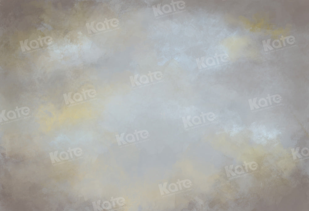 Kate Abstrakte Wolken Textur Beige Hintergrund Entworfen von Emetselch