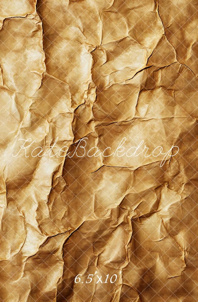 Kate Papier Zerknittert Braun Fleece Hintergrund Entworfen von Emetselch