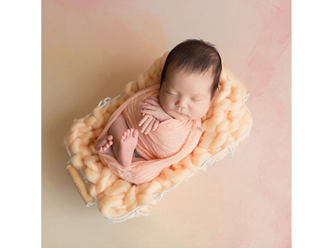 Kate 50cm*60cm Wolle Strickdecke für Neugeborenen Fotografie