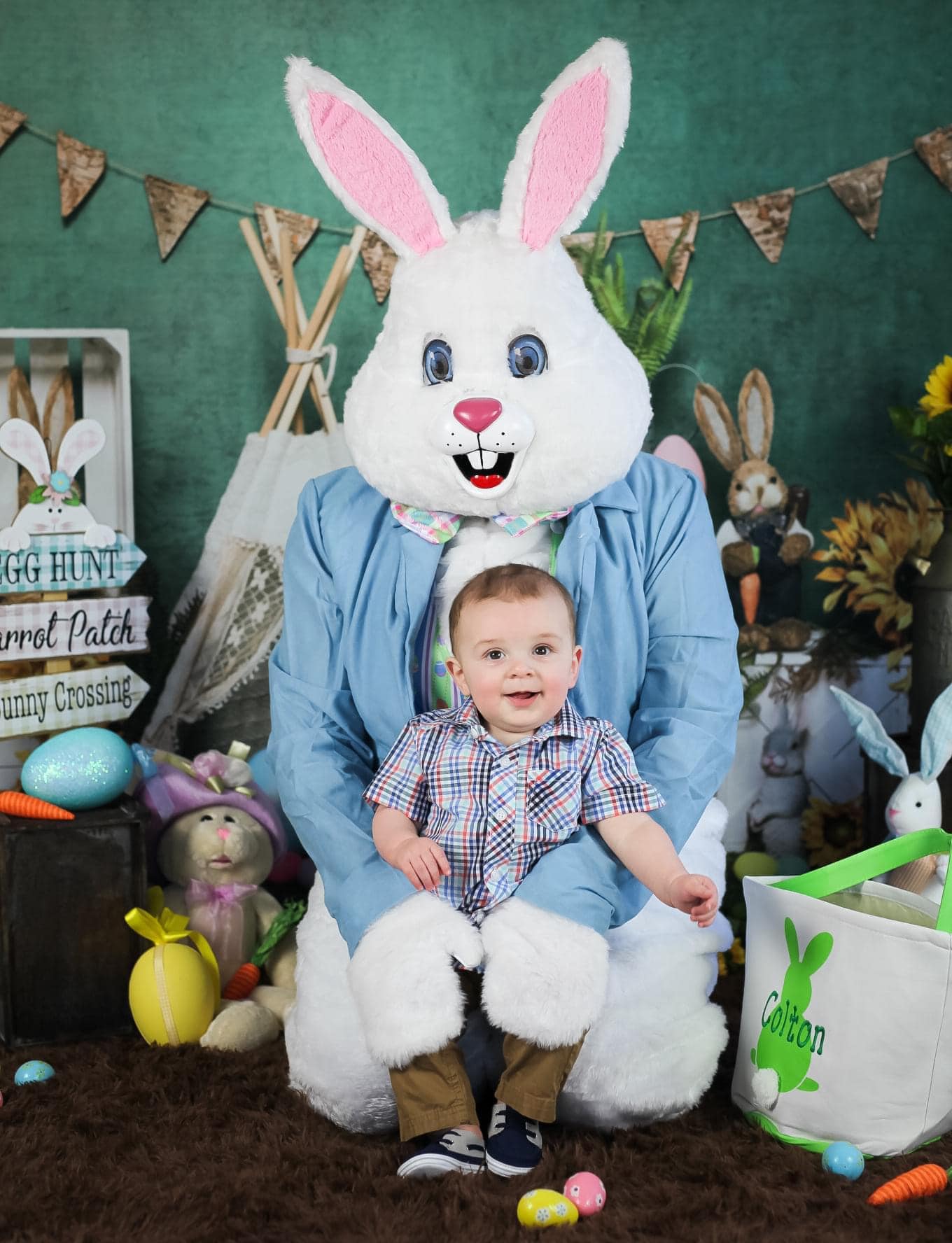 Kate Ostern Zelt Ei Hase  Hase Hintergrund von Emetselch