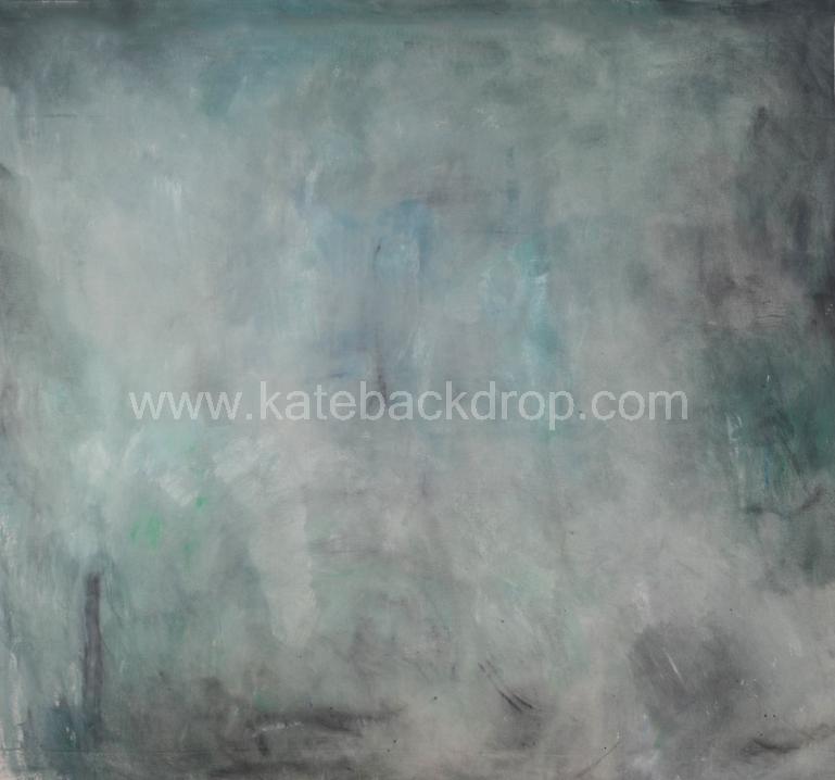 Kate Abstrakte Texture grau Grüne  Handmalerei Hintergrund unscharf verschwommen