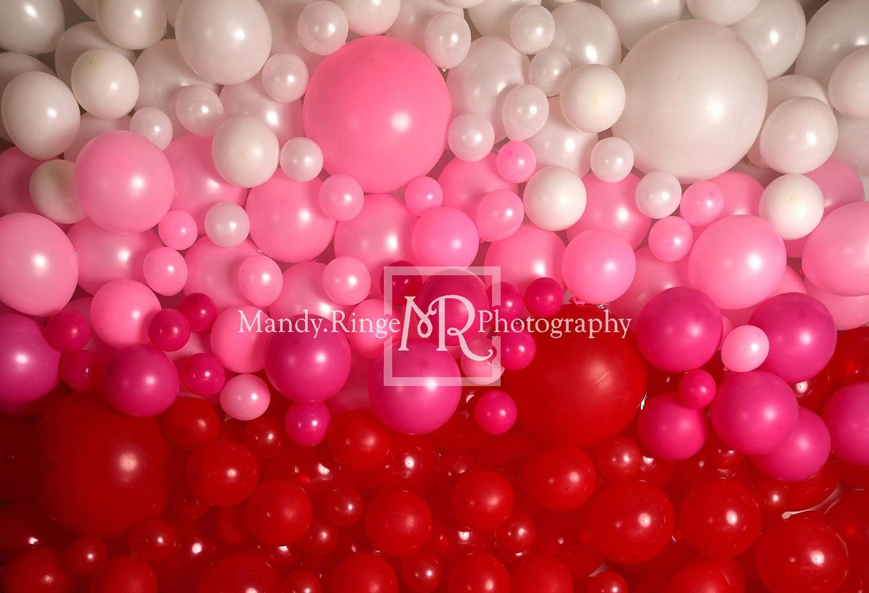 Katebackdrop£ºKate Valentines Day Balloon Wall Backdrop for Photography Designed by Mandy Ringe Photography
