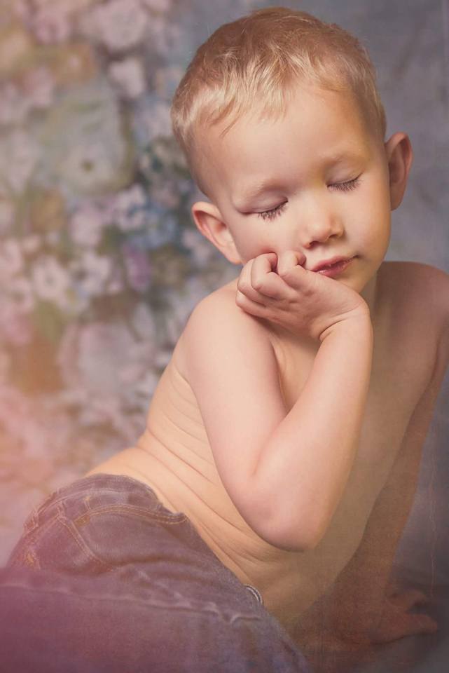 Katebackdrop：Kate Painting Like Green Spring Flowers backdrop printed Background
