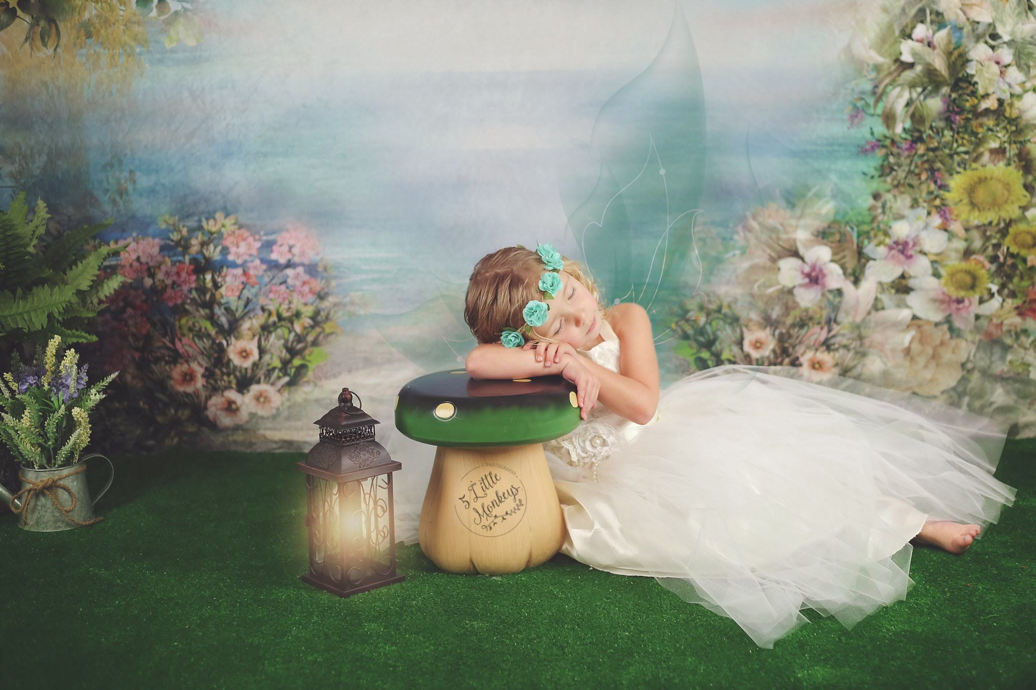 Vintage Blumen-Bokeh-Smog-Hintergrund des Kate-Valentines Tages Für die Fotografie entworfen von JFCC - Kate Backdrop.de