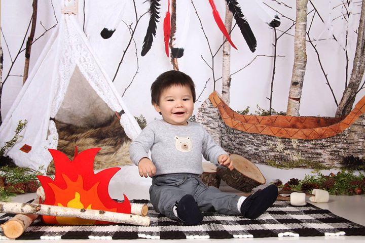 Kate Children Blissfully Birchbark Kulisse für Fotografie von Arica Kirby - Kate Backdrop.de