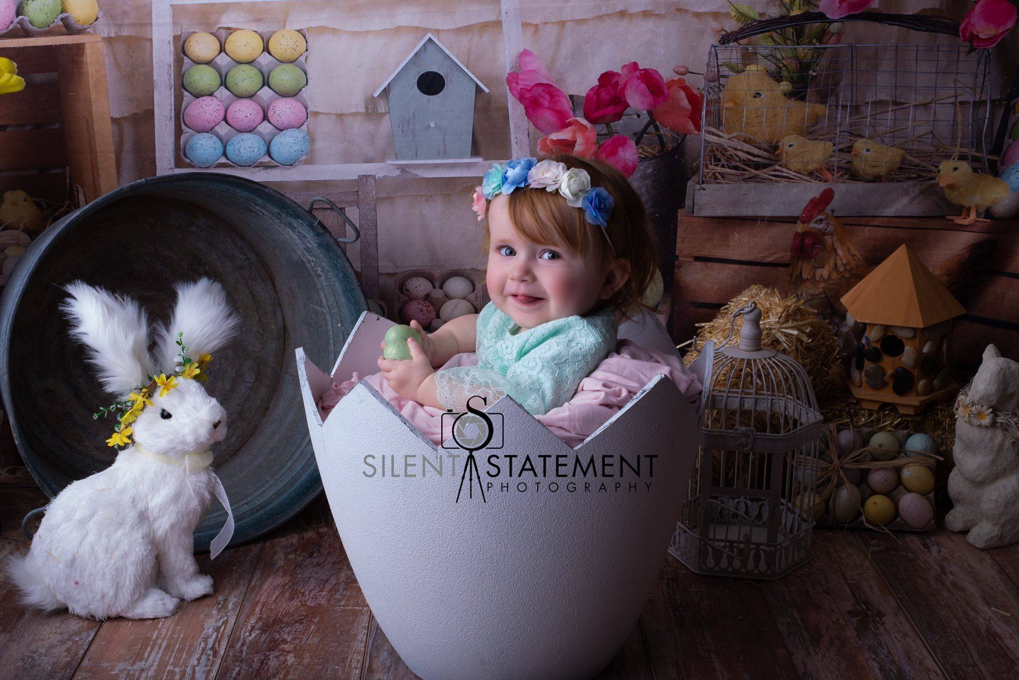 Kate Bunte Eier Fröhliche Ostern-Hintergrund - Kate Backdrop.de