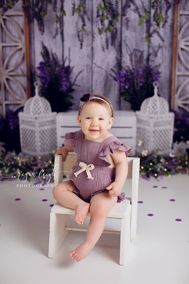 Kate Friedlicher Lavendel Hintergrund für Ostern / Fürhling
