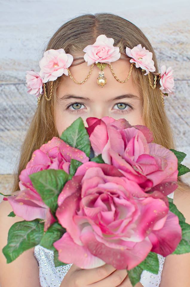 Kate Whimsical Birch Hochzeitshintergrund entworfen von Arica Kirby - Kate Backdrop.de