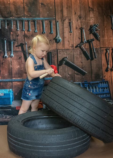 Kate Tool Regal Kinder Hintergrund für Jungen / Vatertag - Kate Backdrop.de